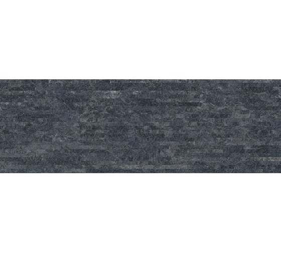Керамическая настенная плитка LAPARET Alcor чёрный, 20x60 см, 1.2 кв.м, 10 плиток в упаковке х9999132662