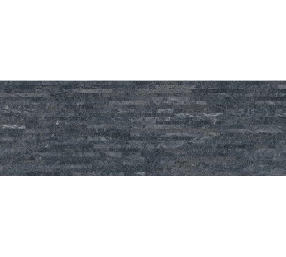 Керамическая настенная плитка LAPARET Alcor чёрный, 20x60 см, 1.2 кв.м, 10 плиток в упаковке х9999132662