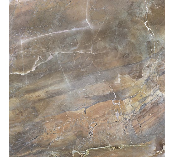 Керамогранит LAPARET Rich ri 0056 коричневый, 60x60 см, 1.44 кв. м, 4 шт. х9999283608