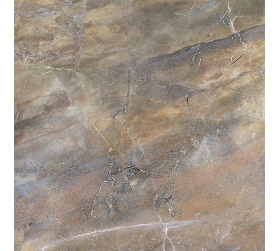 Керамогранит LAPARET Rich ri 0056 коричневый, 60x60 см, 1.44 кв. м, 4 шт. х9999283608