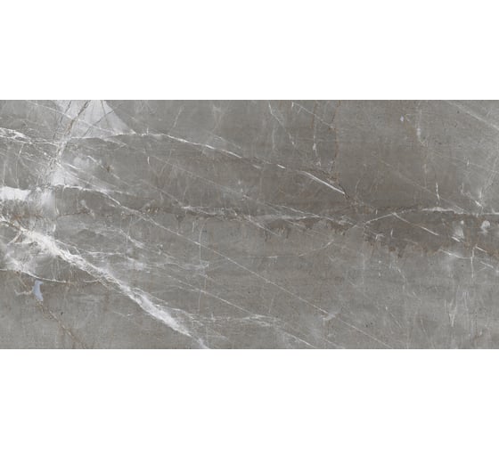 Керамогранит LAPARET Patara grigio i серый, 60x120 см, полированный, 1.44 кв. м, 2 шт. х9999286791