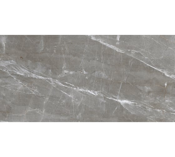 Керамогранит LAPARET Patara grigio i серый, 60x120 см, полированный, 1.44 кв. м, 2 шт. х9999286791