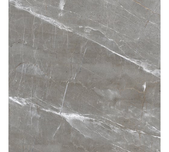 Керамогранит LAPARET Patara grigio i серый, 60x60 см, полированный, 1.44 кв. м, 4 шт. х9999286794