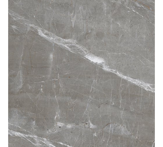 Керамогранит LAPARET Patara grigio i серый, 60x60 см, полированный, 1.44 кв. м, 4 шт. х9999286794