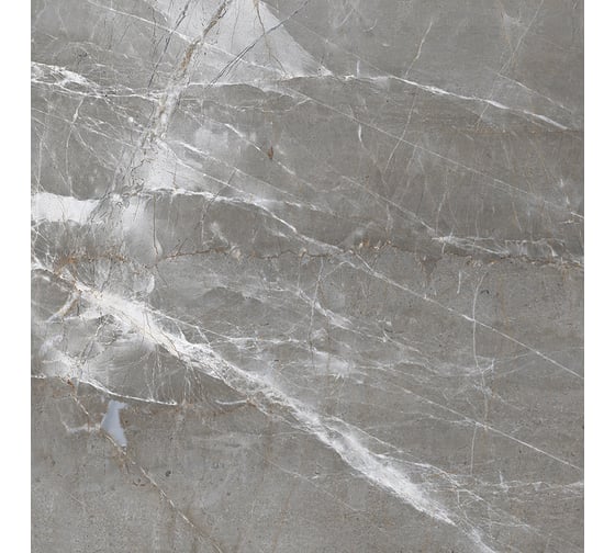 Керамогранит LAPARET Patara grigio i серый, 60x60 см, полированный, 1.44 кв. м, 4 шт. х9999286794