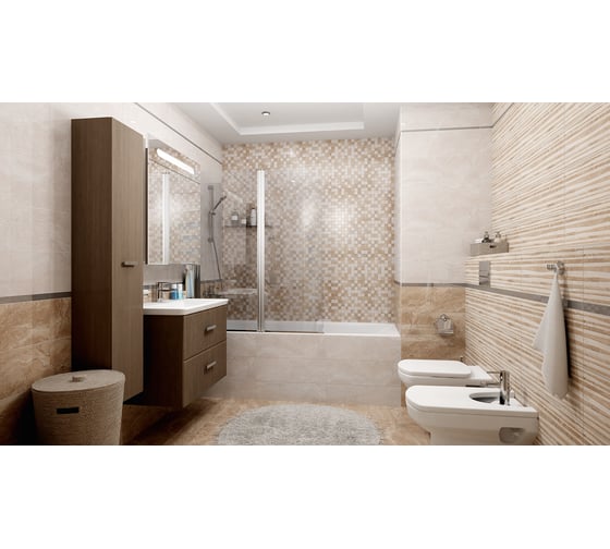 Керамогранит LAPARET Polaris коричневый, 40x40 см, 1.76 кв. м, 11 шт. х9999225464