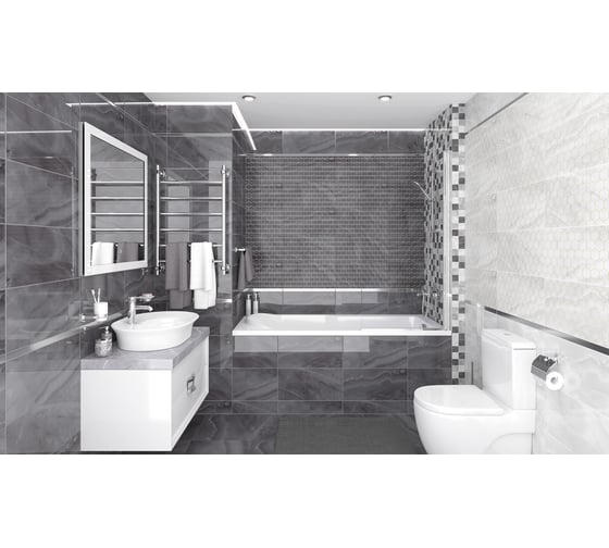 Керамогранит LAPARET Prime sg165500n чёрный 40,2x40,2 см, 1.62 кв. м, 10 шт. х9999219835
