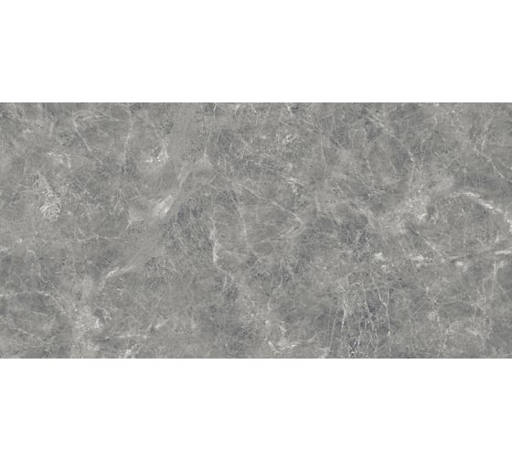 Керамогранит LAPARET Orlando gris серый, 60x120 см, полированный, 1.44 кв. м, 2 шт. х9999292728