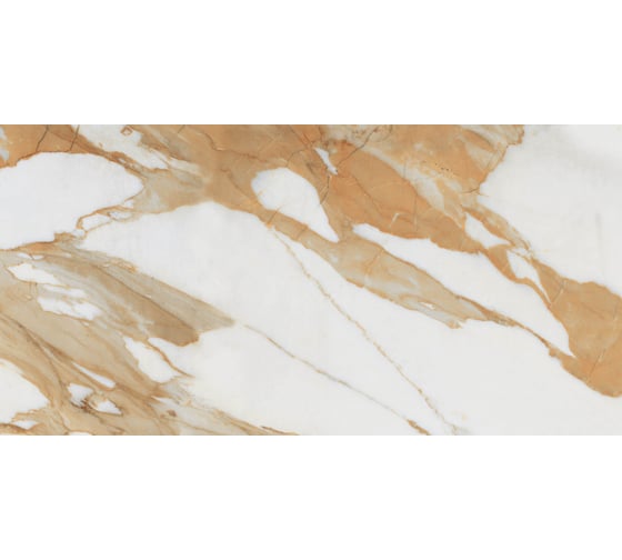 Керамогранит LAPARET Royal statuario 60x120 см, полированный, 1.44 кв. м, 2 шт. х9999282602