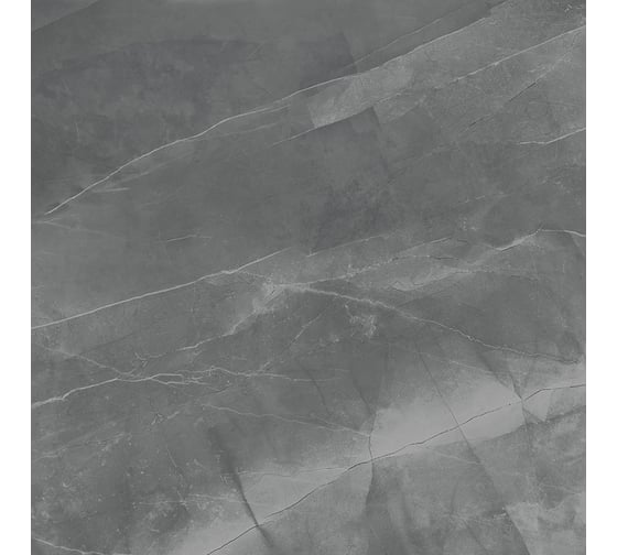 Керамогранит LAPARET Pulpis grey серый 60x60 см, матовый, 1.44 кв. м, 4 шт. х9999290571