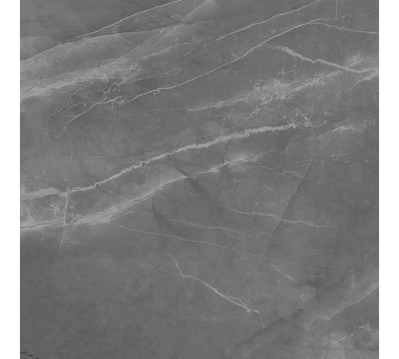 Керамогранит LAPARET Pulpis grey серый 60x60 см, матовый, 1.44 кв. м, 4 шт. х9999290571