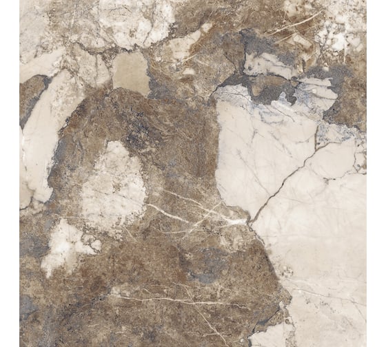 Керамогранит LAPARET Persian brown коричневый, 60x60 см, полированный, 1.44 кв. м, 4 шт. х9999292880