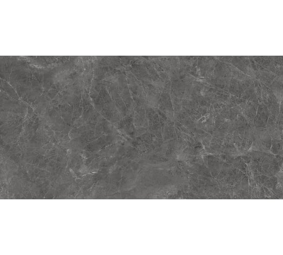 Керамогранит LAPARET Runa nero графитовый, 60x120 см, матовый, структурный, 1.44 кв. м, 2 шт. х9999293170