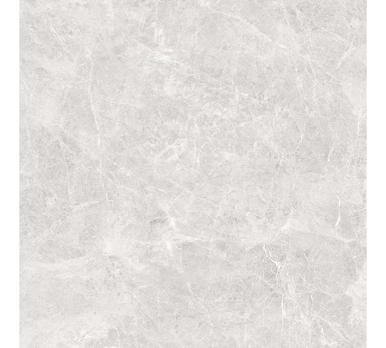 Керамогранит LAPARET Runa bianco светло-серый, 60x60 см, матовый, структурный, 1.44 кв. м, 4 шт. х9999293147