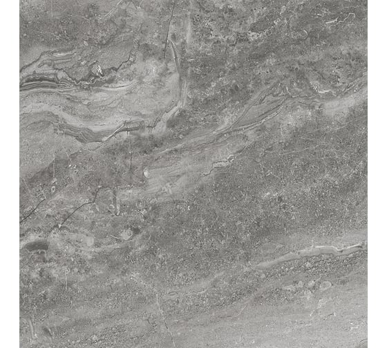 Керамогранит LAPARET Paco gris серый, 60x60 см, матовый, 1.44 кв. м, 4 шт. х9999290577