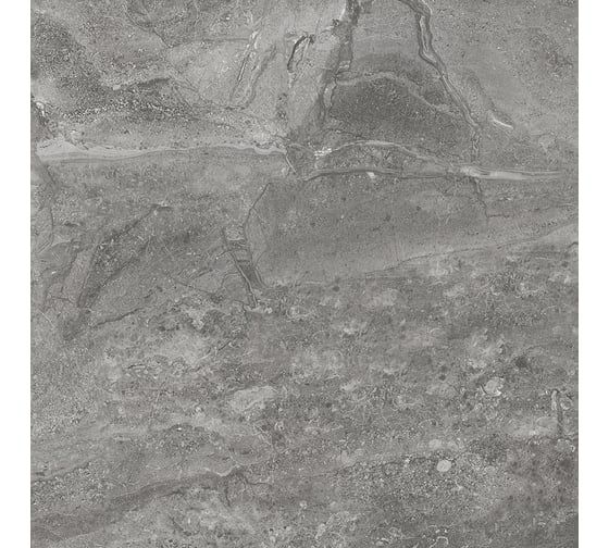 Керамогранит LAPARET Paco gris серый, 60x60 см, матовый, 1.44 кв. м, 4 шт. х9999290577