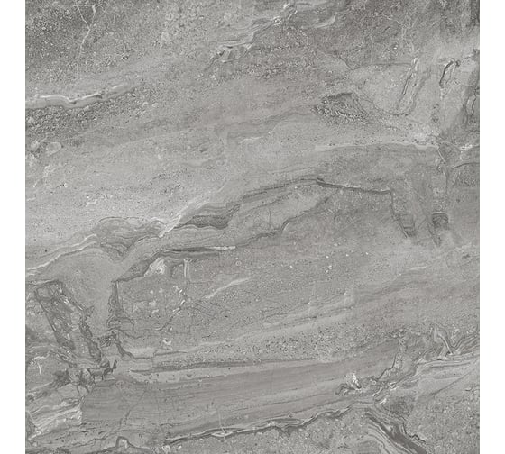 Керамогранит LAPARET Paco gris серый, 60x60 см, матовый, 1.44 кв. м, 4 шт. х9999290577