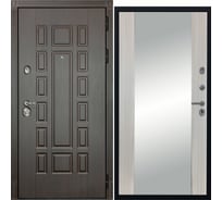 Дверь DIVA МХ-53 зеркало, 2050x960 мм, правая, Венге - Д15, Сандал белый УТ-00078073