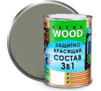 Защитно-красящий состав 3в1 FARBITEX PROFI WOOD EXTRA Гавань, 0.8 л 4300011480