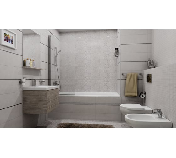 Керамическая плитка LAPARET Studio мозаика 30x30 см, 0.9 кв. м, 10 шт. в упаковке х9999118817