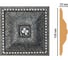 Цветная вставка Decomaster 100x100x22 мм D209-44 2