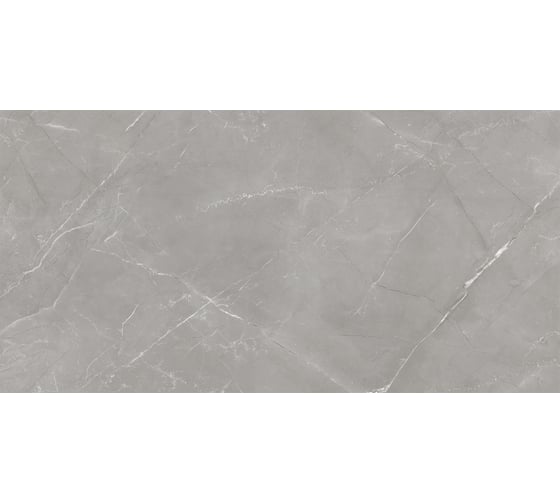 Керамогранит LAPARET Vitrum grigio серый, 60x120 см, полированный, 1.44 кв. м, 2 шт. х9999275882