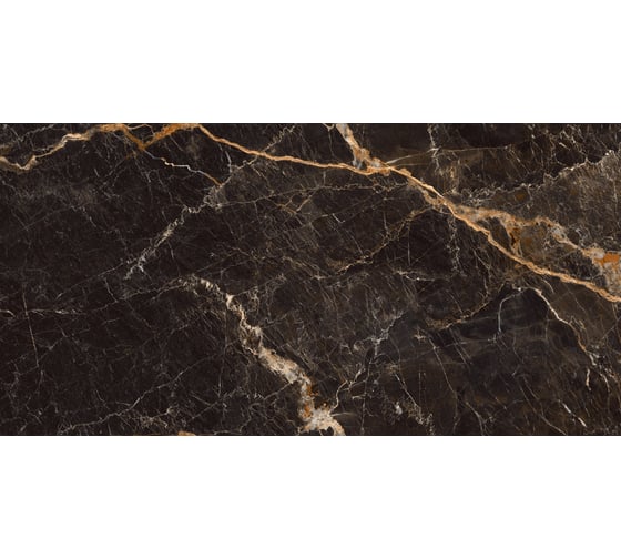 Керамогранит LAPARET Xtreme nero 60x120 см, полированный, 1.44 кв. м, 2 шт. х9999282614