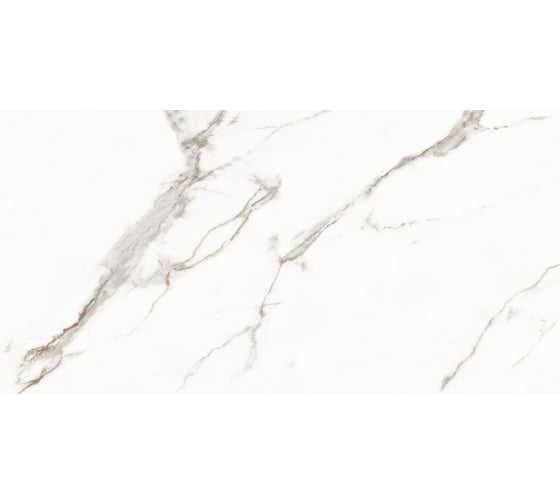 Керамогранит LAPARET Venato calacatta gold белый, сатинированный, 60x120 см, 1.44 кв. м, 2 шт. х9999281096