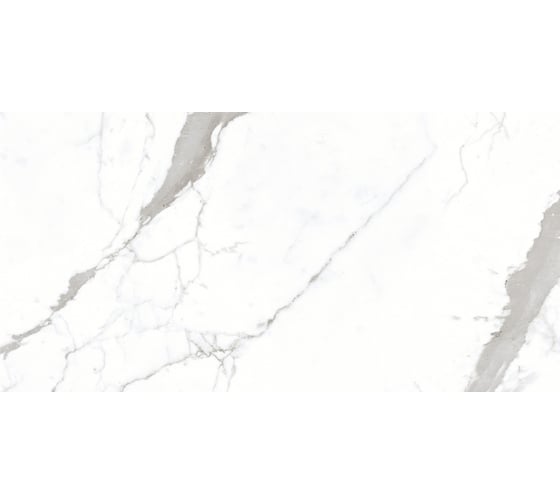 Керамогранит LAPARET Venatino grey белый, 60x120 см, сатинированный, карвинг, 1.44 кв. м, 2 шт. х9999289584