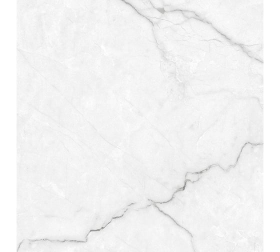 Керамогранит LAPARET Torso bianco 60x60 см, полированный, 1.44 кв. м, 4 шт. х9999282652