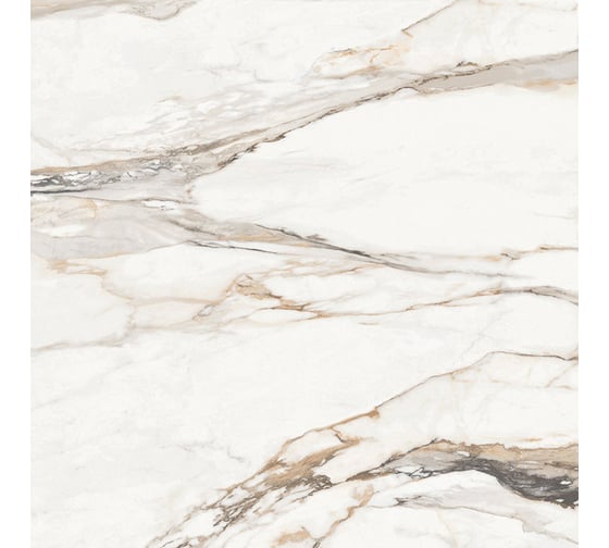 Керамогранит LAPARET Statuario porshe 60x60 см, полированный, 1.44 кв. м, 4 шт. х9999287022
