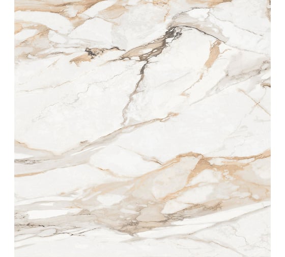 Керамогранит LAPARET Statuario porshe 60x60 см, полированный, 1.44 кв. м, 4 шт. х9999287022