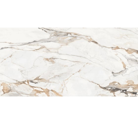 Керамогранит LAPARET Statuario porshe 60x120 см, полированный, 1.44 кв. м, 2 шт. х9999286995