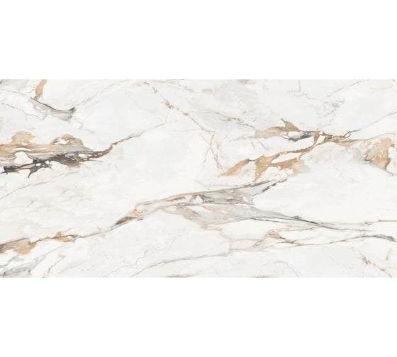 Керамогранит LAPARET Statuario porshe 60x120 см, полированный, 1.44 кв. м, 2 шт. х9999286995