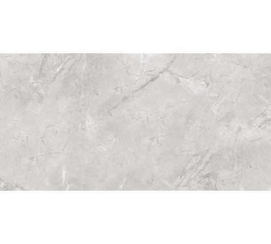 Керамогранит LAPARET Zorani bianco светло-серый, 60x120 см, сатинированный карвинг, 1.44 кв. м, 2 шт. х9999293172