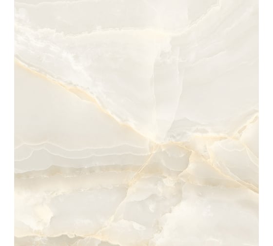 Керамогранит LAPARET Stubay onyx crema 60x60см, полированный, 1.44 кв. м, 4 шт. х9999282651