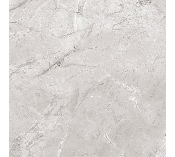 Керамогранит LAPARET Zorani bianco светло-серый, 60x60 см, сатинированный карвинг, 1.44 кв. м, 4 шт. х9999293151