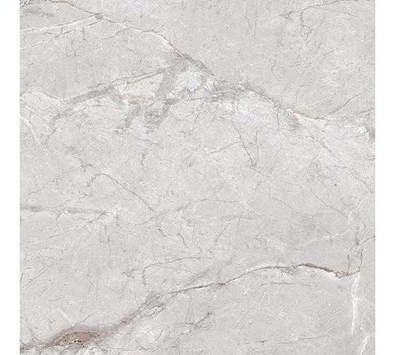 Керамогранит LAPARET Zorani bianco светло-серый, 60x60 см, сатинированный карвинг, 1.44 кв. м, 4 шт. х9999293151