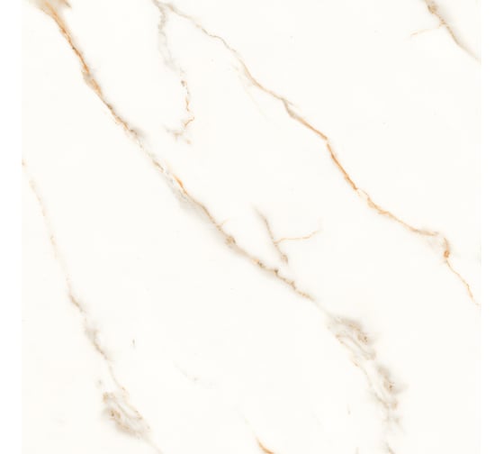 Керамогранит LAPARET Venato calacatta gold белый, сатинированный, 60x60 см, 1.44 кв. м, 4 шт. х9999281090
