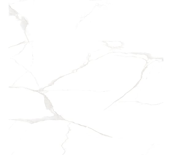 Керамогранит LAPARET Statuario sg168400n белый, 40.2x40.2 см, 1.62 кв. м, 10 шт. х9999278232