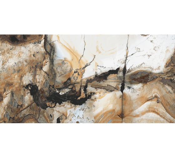 Керамогранит LAPARET Skat gold 80x160 см, металлизированный, 2.56 ка. м, 2 шт. х9999286947