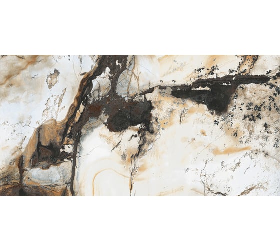 Керамогранит LAPARET Skat gold 80x160 см, металлизированный, 2.56 ка. м, 2 шт. х9999286947