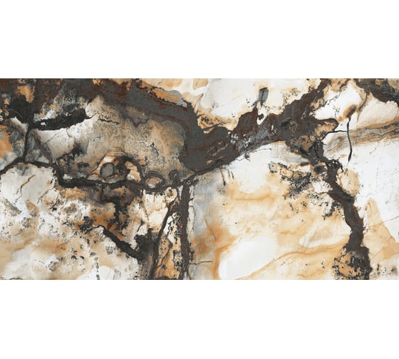 Керамогранит LAPARET Skat gold 80x160 см, металлизированный, 2.56 ка. м, 2 шт. х9999286947