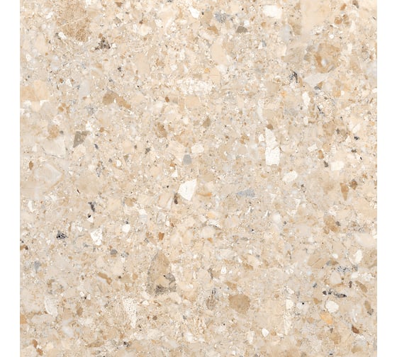 Керамогранит LAPARET Stony beige бежевый, 80x80 см, лаппатированный, 1.92 кв. м, 3 шт. х9999293134
