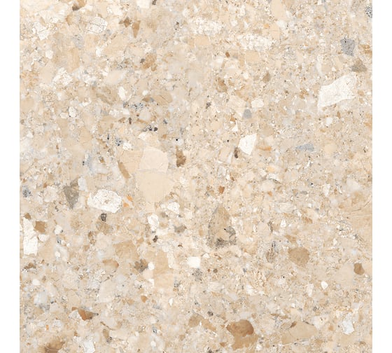 Керамогранит LAPARET Stony beige бежевый, 80x80 см, лаппатированный, 1.92 кв. м, 3 шт. х9999293134