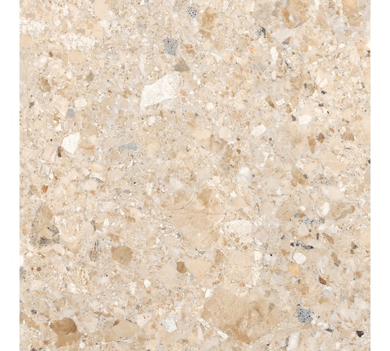 Керамогранит LAPARET Stony beige бежевый, 80x80 см, лаппатированный, 1.92 кв. м, 3 шт. х9999293134