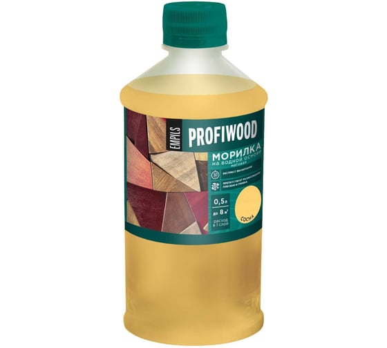Морилка Profiwood на водной основе, сосна, 0.5 кг 67940 1