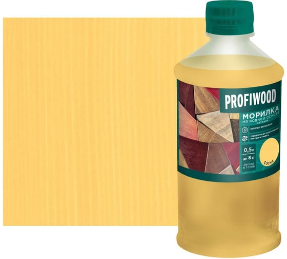 Морилка Profiwood на водной основе, сосна, 0.5 кг 67940 1