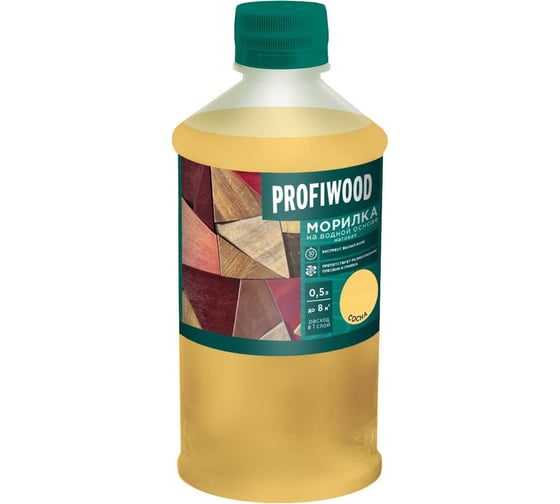 Морилка Profiwood на водной основе, сосна, 0.5 кг 67940
