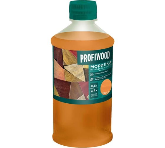 Морилка Profiwood на водной основе, орегон, 0.5 кг 67688